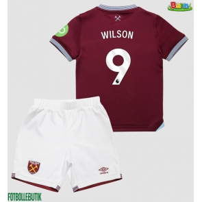 West Ham United Callum Wilson #9 Hemmaställ Barn 2025-26 Kortärmad (+ Korta byxor)